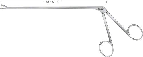 YASARGIL Rongeur, straight, 190 mm (7 1/2"), width: 2,20 mm