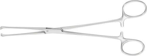 ALLIS Intestinal Grasping Forceps, straight, 190 mm (7 1/2"), slender pattern, toothed (5x6), non-sterile, reusable