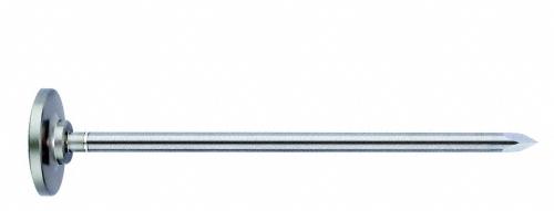 Obturator for reusable trocar, triangular tip, 5.5 mm diam., 60 mm, with silicone flap valve, to be used with EJ702R; EJ703R; EJ704P