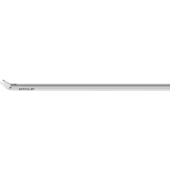 MINOP INVENT Micro scissors, w/o HF connection, angled upwards, working length: 290 mm (11 1/2"), vertical cutting, blunt/blunt, ring handle, single action, non-sterile, reusable, to be used with: FH620R