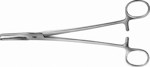 PHANEUF Hysterectomy Forceps, straight, 210 mm (8 1/4"), toothed (1x2), non-sterile, reusable