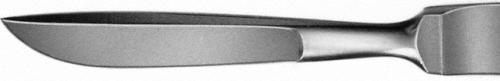 Scalpel, 150 mm (6"), bellied, Fig. 4, non-sterile, reusable