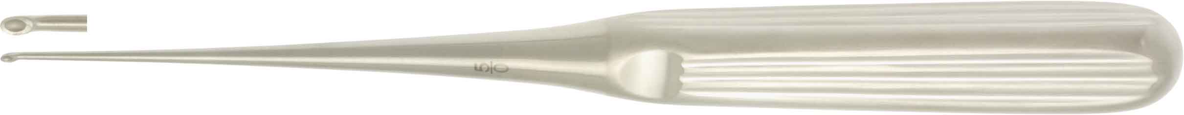 LEMPERT MASTOID CURETTE 205MM, OVAL, FIG. 00000, 1,5MM 