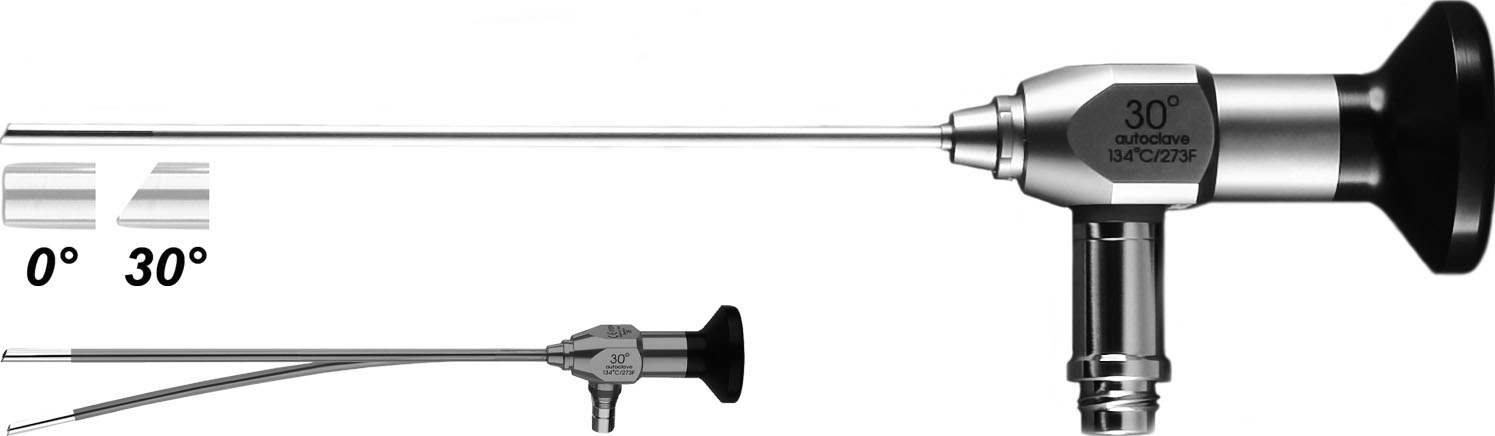 SINUSCOPE Ø 2,7MM, 30°, 110MM SEMI - FLEXIBLE, HD SCOPE 