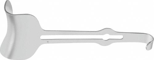 RICARD Center Blade, depth: 54 mm, width: 70 mm, non-sterile, reusable