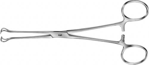 Intestinal Grasping Forceps, straight, 175 mm (6 7/8"), width: 8 mm, non-sterile, reusable