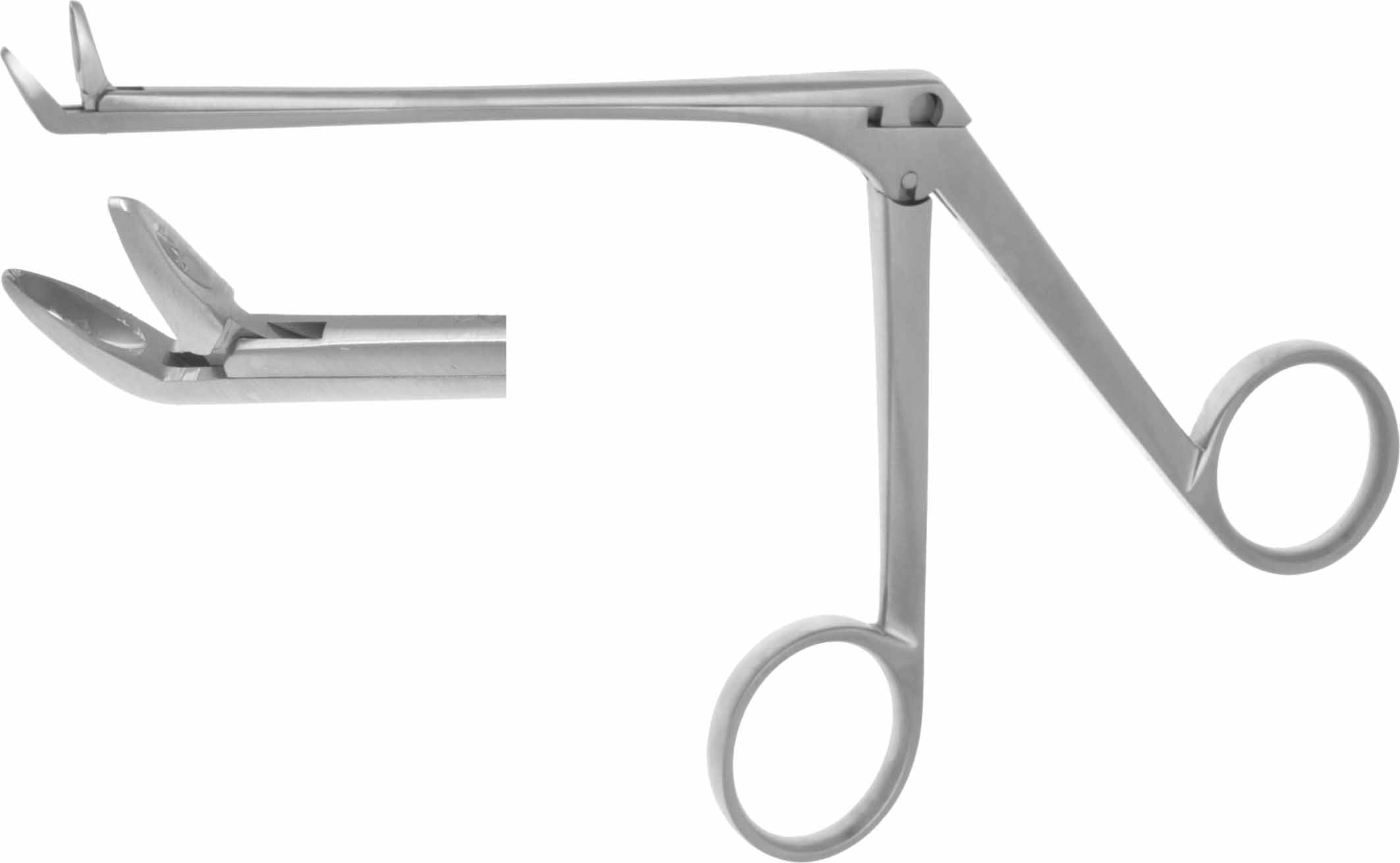 BLAKESLEY NASAL FORCEPS 110MM, 45° CURVED UP, 3,0MM WIDE 