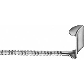 FRANKFURT Retractor, blade, 120 mm, depth: 30 mm, width: 40 mm, non-sterile, reusable