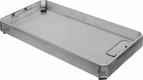 Perforated basket, Standard DIN, 485 x 253 x 56 mm, with feet