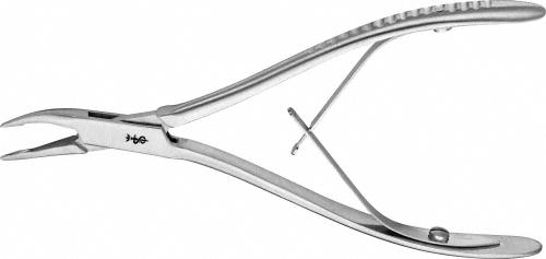 FRIEDMANN Bone Rongeur, curved, 140 mm (5 1/2"), jaw length: 20 mm, jaw width: 1,30 mm
