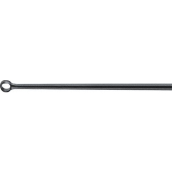 NOIR Micro Curette, 0 °, straight, 200 mm (7 7/8"), diam. 4 mm, black, non-sterile, reusable