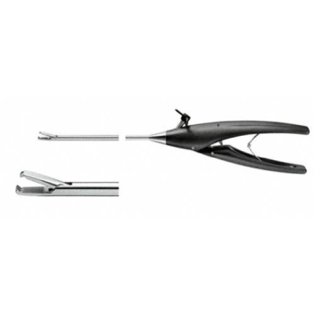 ADTEC TC Needleholder complete instrument, straight, 310 mm, diam. 5 mm, toothed (2x3), non-sterile, reusable