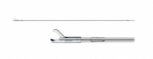 ADTEC MONOPOLAR Hook Scissors, jaw inserts, monopolar, straight, 420 mm (16 1/2"), diam. 5 mm, blunt/blunt, single action, non-sterile, reusable