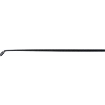 Tumor Knife, 45 °, angled, 200 mm (7 7/8"), removable handles, width: 3 mm, black, non-sterile - autoclavable