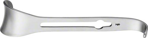 BALFOUR (BABY) Abdominal Retractor, center blade, depth: 21 mm, width: 24 mm, non-sterile, reusable