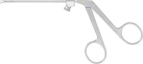 MC GEE Wire Bending Forceps, curved downwards, 80 mm (3 1/4"), jaw length: 5 mm, with tubular shaft