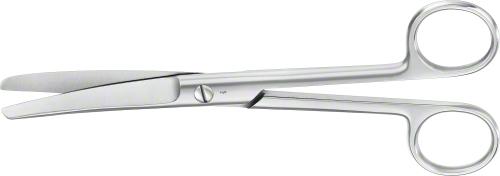 COOPER Surgical Scissors, curved, 175 mm (6 7/8"), standard, blunt/blunt, non-sterile, reusable