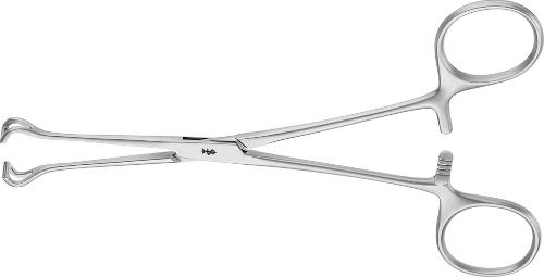 BABCOCK ATRAUMATA Grasping Forceps, straight, 160 mm (6 1/4"), toothing DE BAKEY, width: 10 mm, non-sterile, reusable
