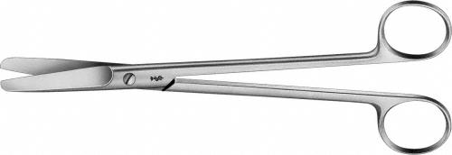 SIMS Uterine Scissors, straight, 200 mm (7 7/8"), blunt/blunt, non-sterile, reusable