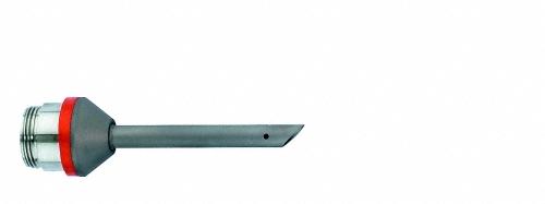 Shaft for reusable trocar,stainless steel, smooth, red, 5.5 mm diam., 60 mm, with silicone flap valve,to be used with EJ700R; EJ710R