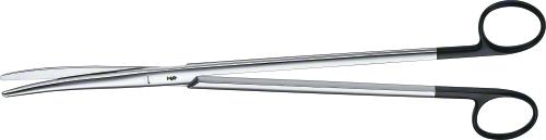 METZENBAUM SUPERCUT Dissecting Scissors, curved, 300 mm (11 3/4"), wave cut, blunt/blunt, non-sterile, reusable