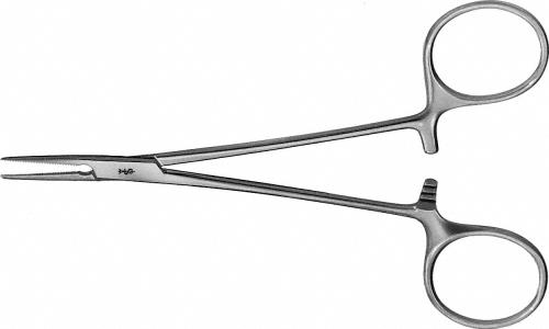HALSTED (MOSQUITO) Hemostatic Forceps, straight, 125 mm (5"), delicate, non-sterile, reusable