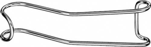 STERNBERG Cheek Retractor, 135 mm (5 1/4"), s-shaped, non-sterile, reusable