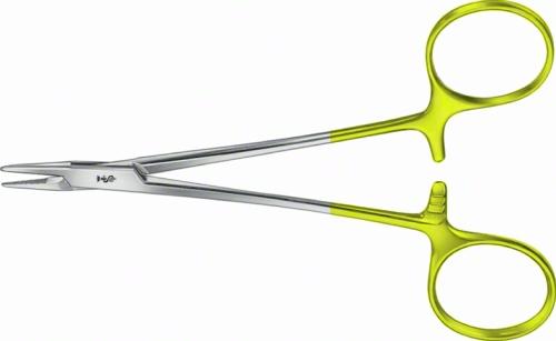 CONVERSE DUROGRIP TC Needleholder, straight, 130 mm (5 1/8"), with 0.2 mm pitch of serration, suture 6/0 - 10/0, non-sterile, reusable