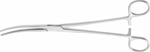 ROCHESTER-PEAN Hemostatic Forceps, curved, 225 mm (8 7/8"), blunt, non-sterile, reusable