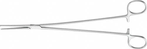 BENGOLEA Hemostatic Forceps, straight, 245 mm (9 3/4"), delicate, toothed (1x2), non-sterile, reusable