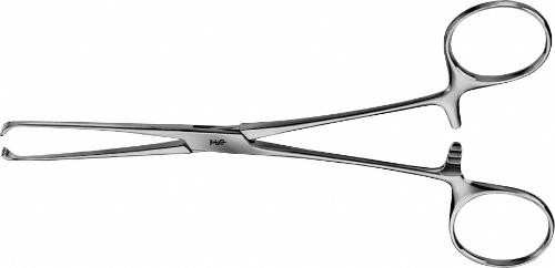 ALLIS Intestinal Grasping Forceps, straight, 155 mm (6 1/8"), toothed (4x5), non-sterile, reusable