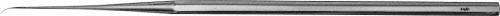 ROSEN Micro Ear Needle, curved, 160 mm (6 1/4"), sharp, No. 7, non-sterile, reusable