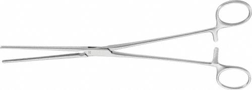 DE BAKEY ATRAUMATA Coarctation Clamp, straight, 240 mm (9 1/2"), toothing DE BAKEY, jaw length: 80 mm , non-sterile, reusable