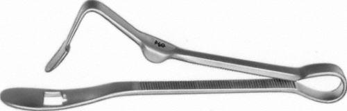 COLLIN Umbilical Cord Clamp, 85 mm (3 3/8"), non-sterile, reusable