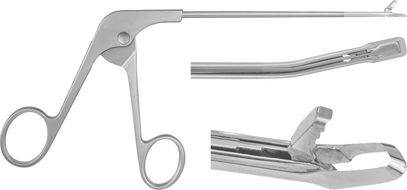 DUCKBILL PUNCH, UPBITER, DIAGONAL CUT, CURVED LEFT 