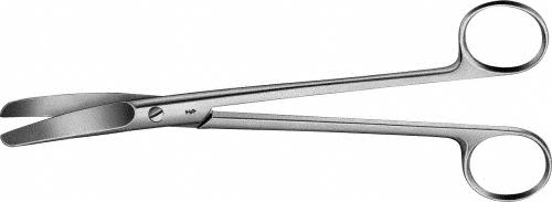 SIMS Uterine Scissors, curved, 200 mm (7 7/8"), blunt/blunt, non-sterile, reusable