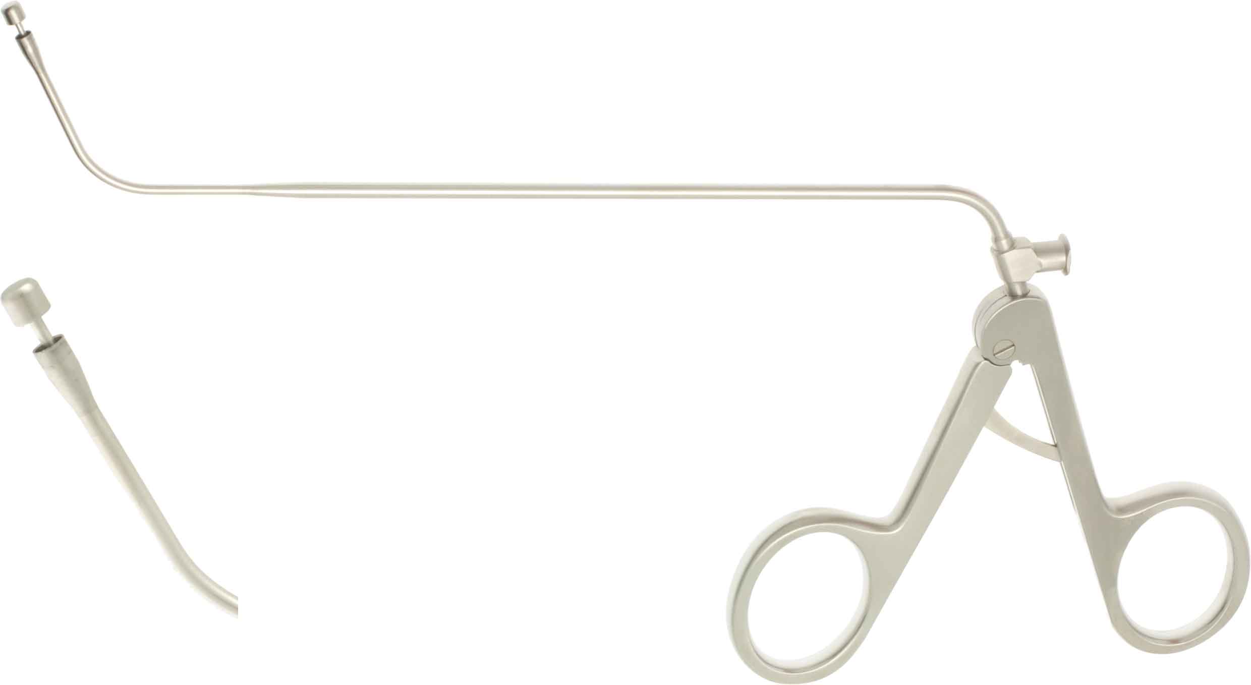 CIRCULAR CUTTING PUNCH 180MM, Ø 3,5MM 65° UPTURNED, 360° CUTTING IN FULL CIRCLE, LUER LOCK CLEANING PORT