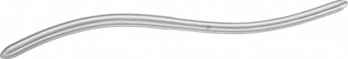 HEGAR Uterine Dilator, 195 mm (7 3/4"), diam. 11 mm, 12 mm, s-shaped, non-sterile, reusable