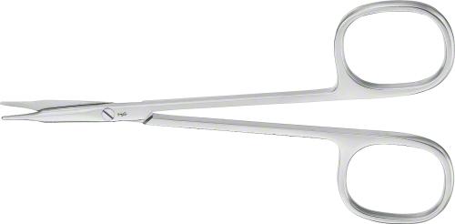STEVENS Tenotomy Scissors, straight, 115 mm (4 1/2"), delicate pattern, blunt/blunt, large rings, non-sterile, reusable