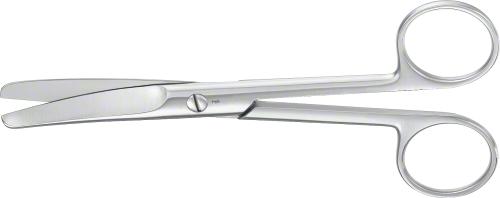 COOPER Surgical Scissors, curved, 150 mm (6"), standard, blunt/blunt, non-sterile, reusable