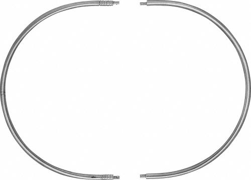 MUENSTER Abdominal Frame, round, Fig. 3, 408 x 350 mm, detachable, non-sterile, reusable