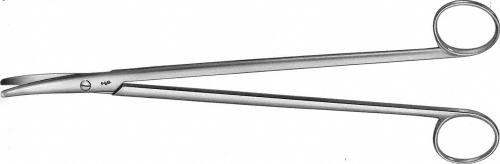 WELLER Dissecting Scissors, curved, 280 mm (11"), heavy pattern, blunt/blunt, non-sterile, reusable