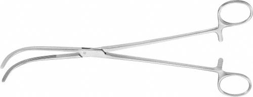 CRAFOORD Vascular Clamp, strongly curved, 240 mm (9 1/2"), non-sterile, reusable