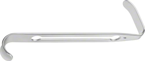 ALLENBERG Center Blade, 130 mm (5 1/8"), double ended, 20 x 12 mm, 35 x 10 mm, non-sterile, reusable