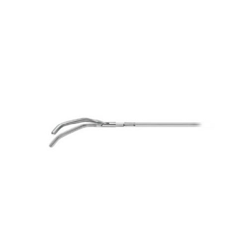 SATINSKY ADTEC MONOPOLAR Atraumatic Vascular Clamp, jaw inserts, angled ...