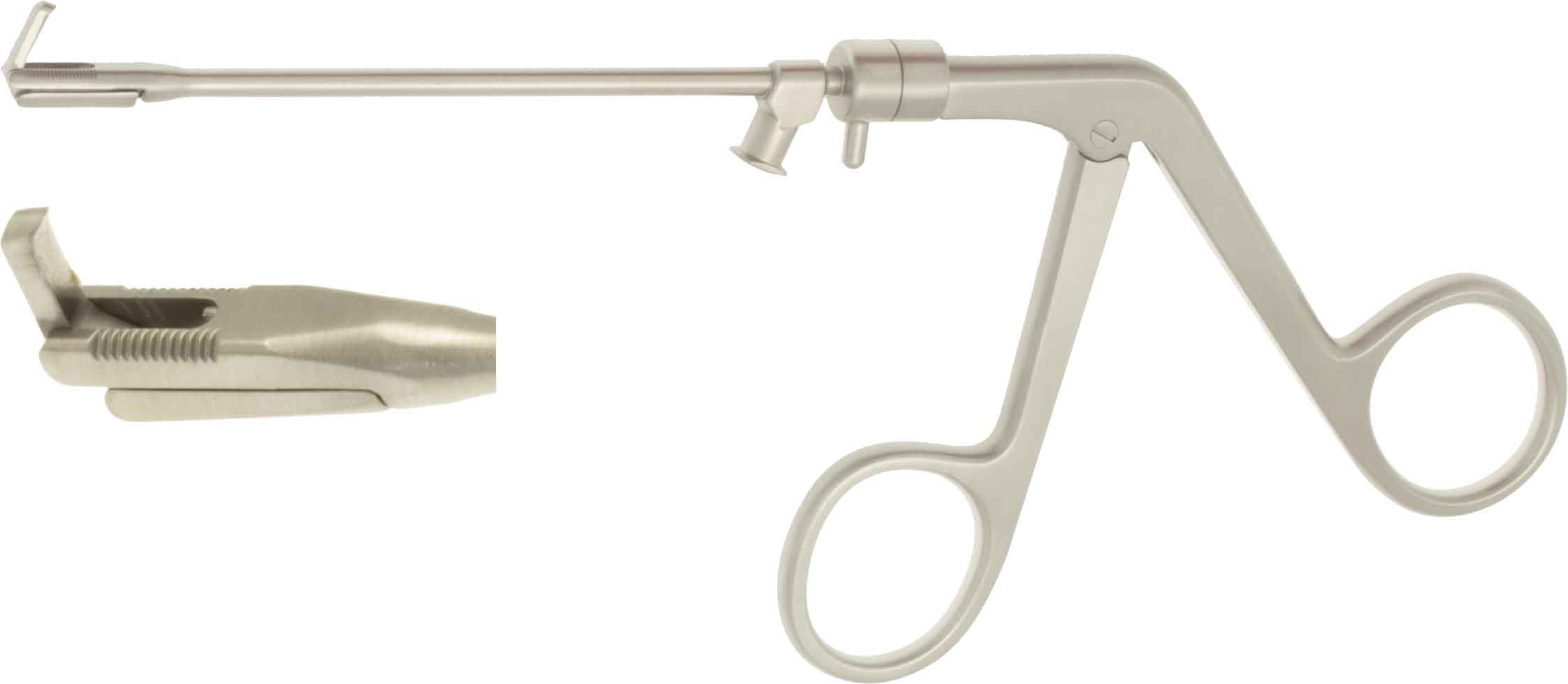 STAMMBERGER ANTRUM PUNCH 100MM 360° ROTATABLE, 2,5MM BACKWARDS CUTTING LUER LOCK CLEANING PORT