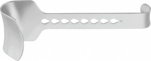 SEMM Abdominal Retractor, blade only, depth: 46 mm, width: 64 mm, non-sterile, reusable