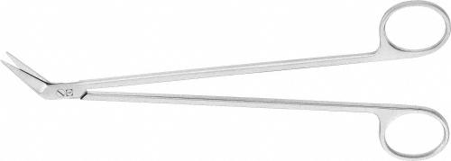 POTTS-DE MARTEL Vascular Scissors, angled, 45 °, 185 mm (7 1/4"), sharp/sharp, non-sterile, reusable
