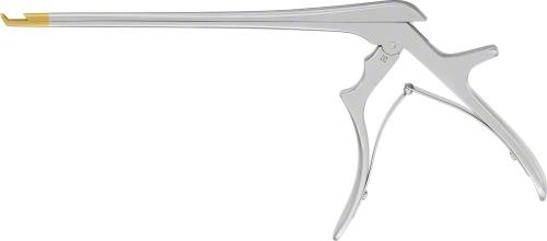 KERRISON Bone Punch conventional, 130 °, upwards cutting, 200 mm (7 7/8"), width: 3 mm, opening width: 10 mm, not detachable, without ejector, thin, non-sterile, reusable, to be used with: JF120R