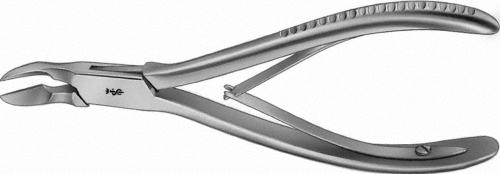 STAMM Bone Cutting Forceps, curved, 170 mm (6 3/4"), non-sterile, reusable